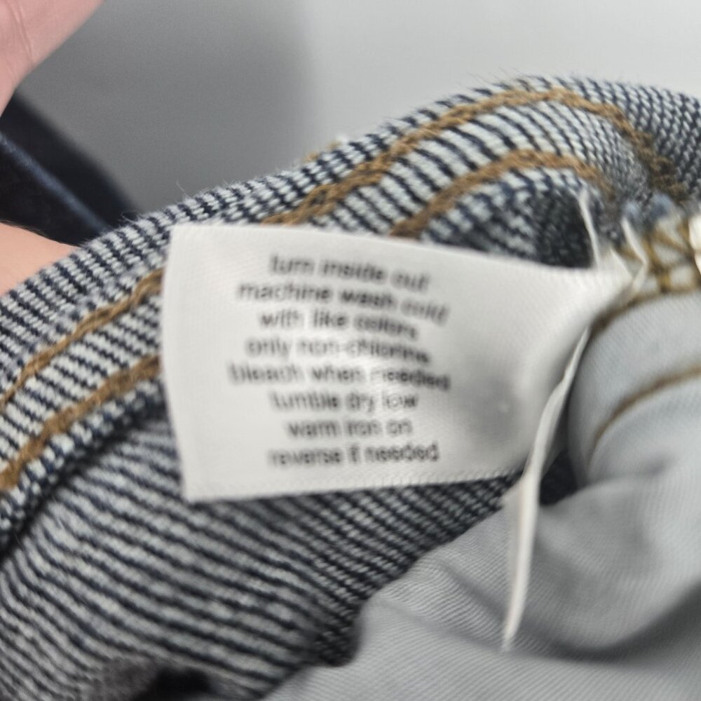 Lane Bryant Dark Blue Ultra High-Rise Signature Fit Wide Leg Jeans 24 Long - Picture 13 of 14